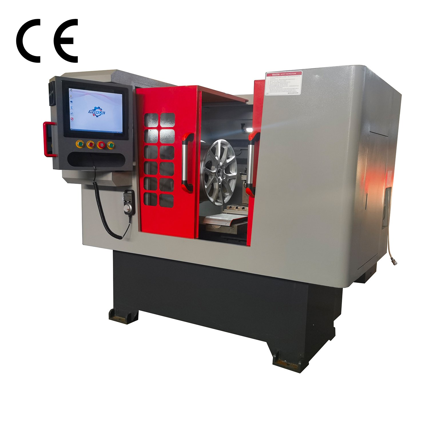 GookiiTech New Full Automatic Wheel Rim Diamond Machine