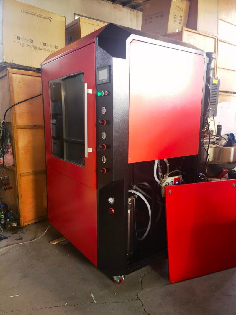 Automatic Wheel Powder Coating Machine With Dust Removal Box - Image 6